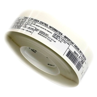 Mopar® - Vehicle Emission Control Information Label