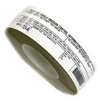 Mopar® - Vehicle Emission Control Information Label