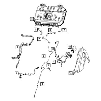 Mopar® - Charge Port In Line Wiring