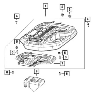 Jeep OE - Engine Cover