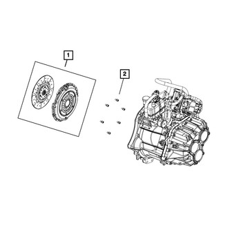 Mopar® - Clutch Pressure Plate and Disc Set