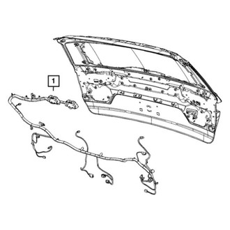 Mopar® - Park Assist Camera Wiring Harness