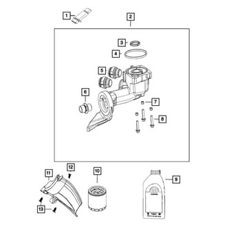Mopar® - Oil Drain Tray