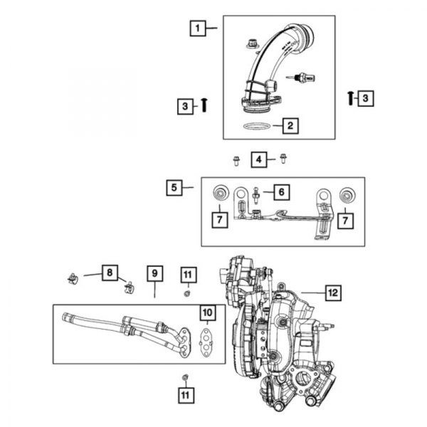 Mopar® - Engine Cover Attach Ball Stud