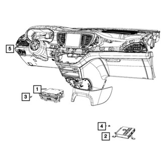 Chrysler OE - Infotainment Display Control Module