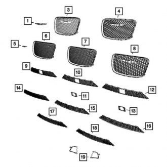 Mopar® - Grille Nameplate