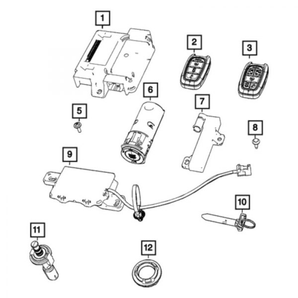 Mopar® - Tire Pressure Monitoring System Receiver