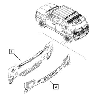 Mopar® - Rear Rear Body Panel