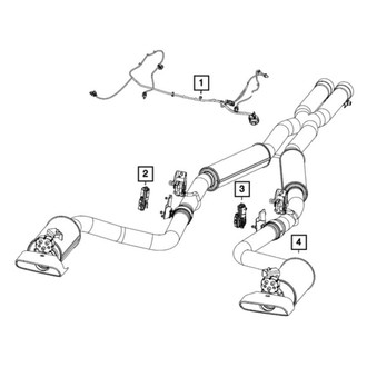 Dodge OE - Exhaust System Hanger Bracket