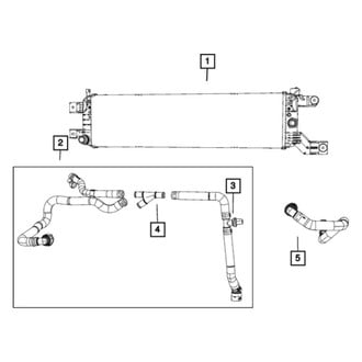 Chrysler OE - Drive Motor Inverter Cooler