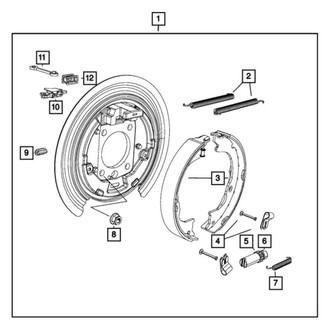 Mopar® - Rear Parking Brake Adjuster