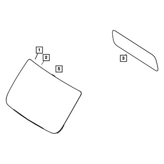 Mopar® - Windshield Glass