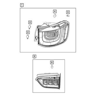 Mopar® - Replacement Backup Light