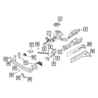 Mopar® - Frame Side Rail