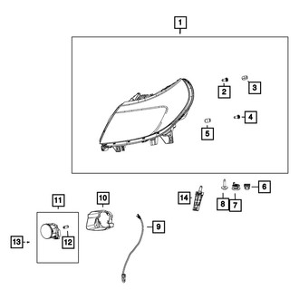 Ram OE - Front Fog Light