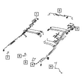 Mopar® - Engine Wiring Harness Bracket