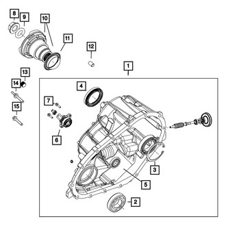 Mopar® - Rear Case Half