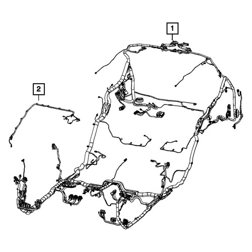 Mopar® 68548240AC - Body Wiring