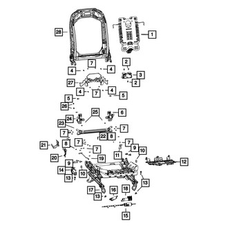 Mopar® - Occupant Restraint Module Bracket