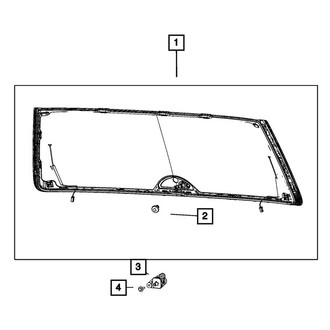 Mopar® - Back Glass