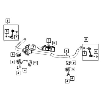Ram OE - Front Suspension Stabilizer Bar