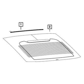 Mopar® - Back Glass
