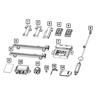 Mopar® - Passive Entry Antenna