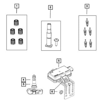 Mopar® - Tire Pressure Monitoring System Control Module