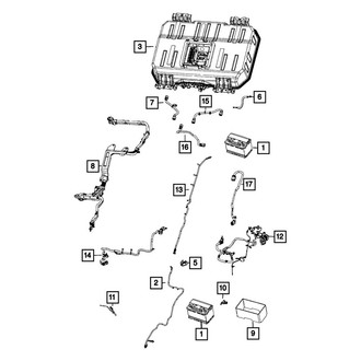 Mopar® - Charge Port To On Board Charger Wiring