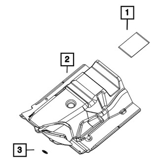 Mopar® - Tunnel Silencer