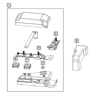 Mopar® - Bus Bar Cover