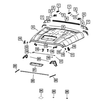 Mopar® - Driver Side Blocker Foam