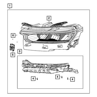 Mopar® - Factory Replacement Headlights