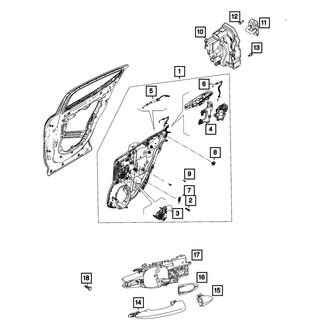 Mopar® - Door Latch Presenters