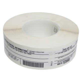 Ram OE - Emission Label