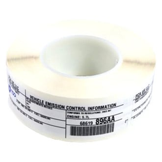 Mopar® - Vehicle Emission Control Information Label