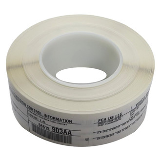Mopar® - Vehicle Emission Control Information Label