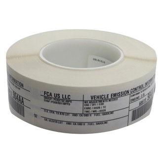 Mopar® - Vehicle Emission Control Information Label