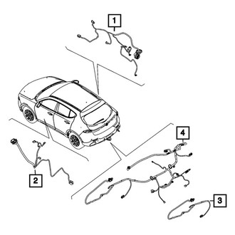 Mopar® - Park Assist Camera Wiring Harness