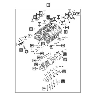 Mopar® - Hex Flange Head Bolt