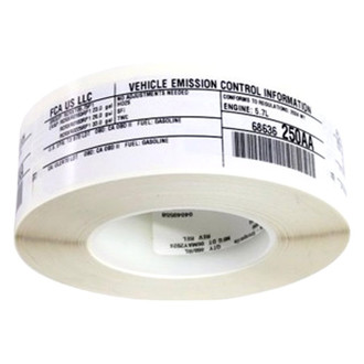 Mopar® - Vehicle Emission Control Information Label
