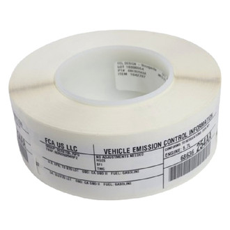 Mopar® - Vehicle Emission Control Information Label