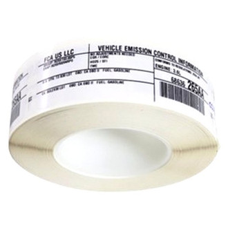 Mopar® - Vehicle Emission Control Information Label