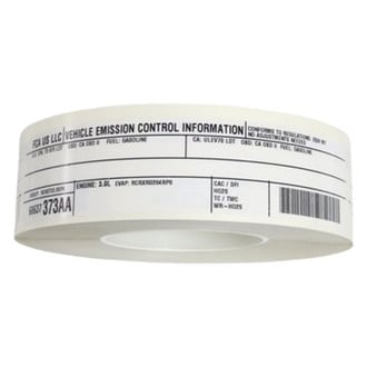 Jeep OE - Emission Label