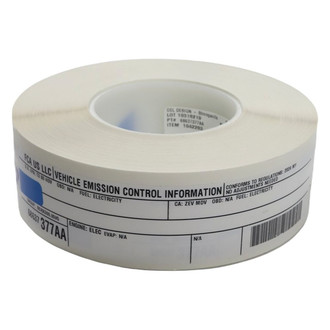 Mopar® - Vehicle Emission Control Information Label