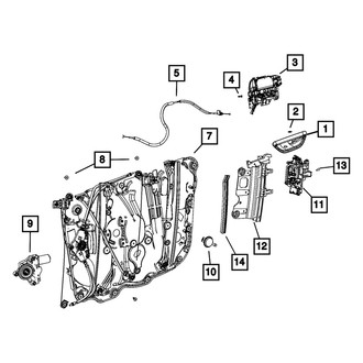 Mopar® - Door Latch Presenters