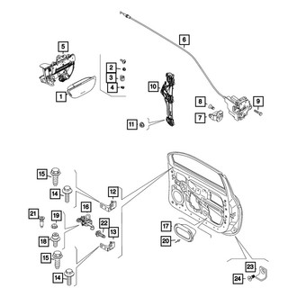 Mopar® - Hex Flange Head Lock Bolt