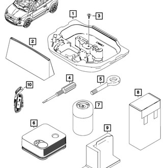 Mopar® - Jack Tool Storage Bag