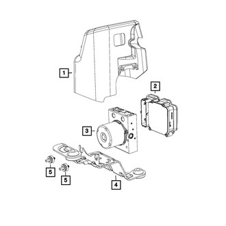 Mopar® - Hydraulic Control Unit Bracket