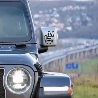 Mopar® 68663215AA - Jeep Wave Outline Hand Graphic